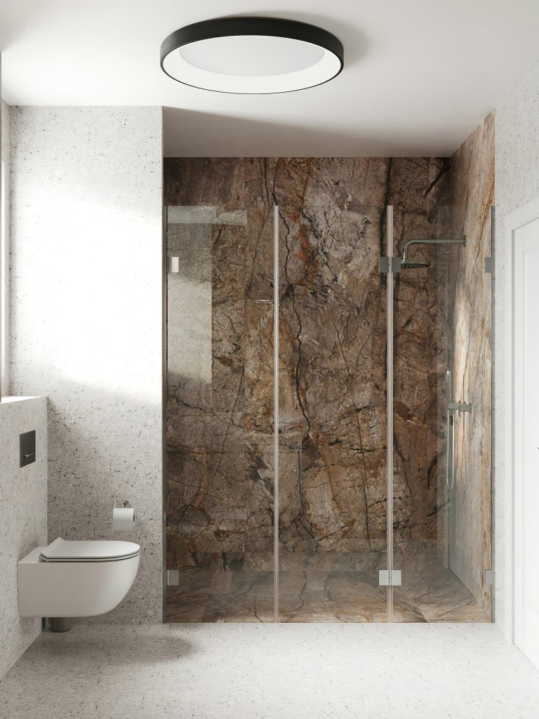 Tendencias en baños para 2026. Azulejos con carácter