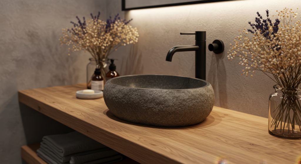 Tendencias en baños para 2026. Muebles de baño en madera