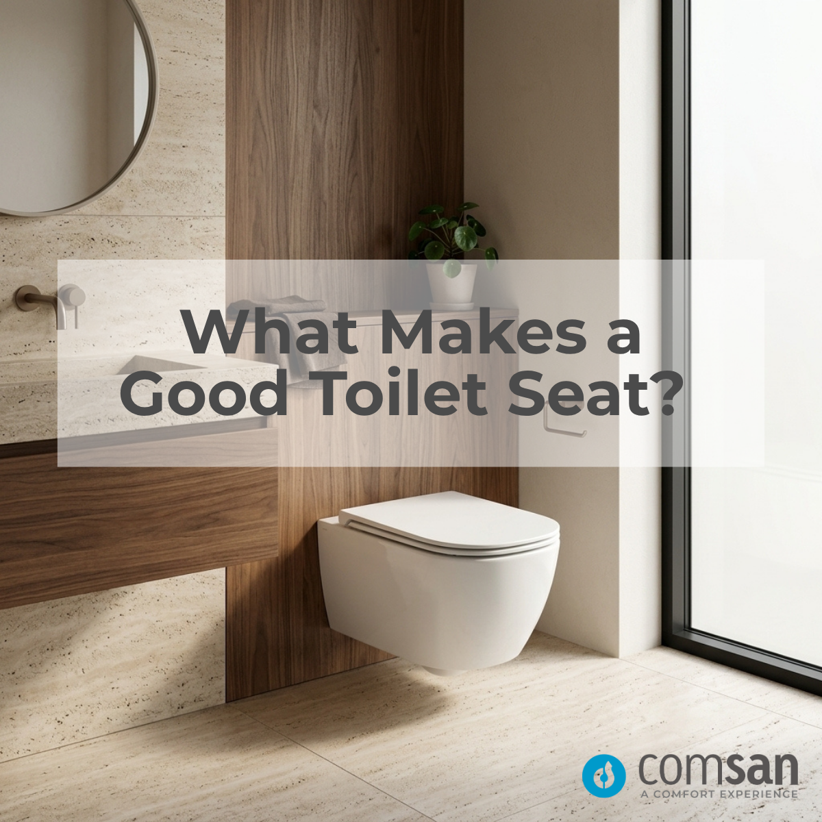 What Makes a Good Toilet Seat?