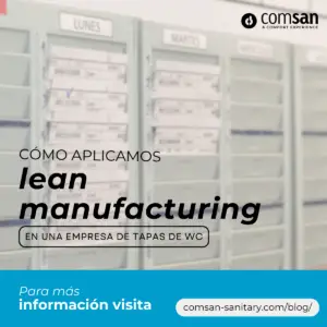 Cómo aplicamos Lean Manufacturing en una empresa de tapas de WC