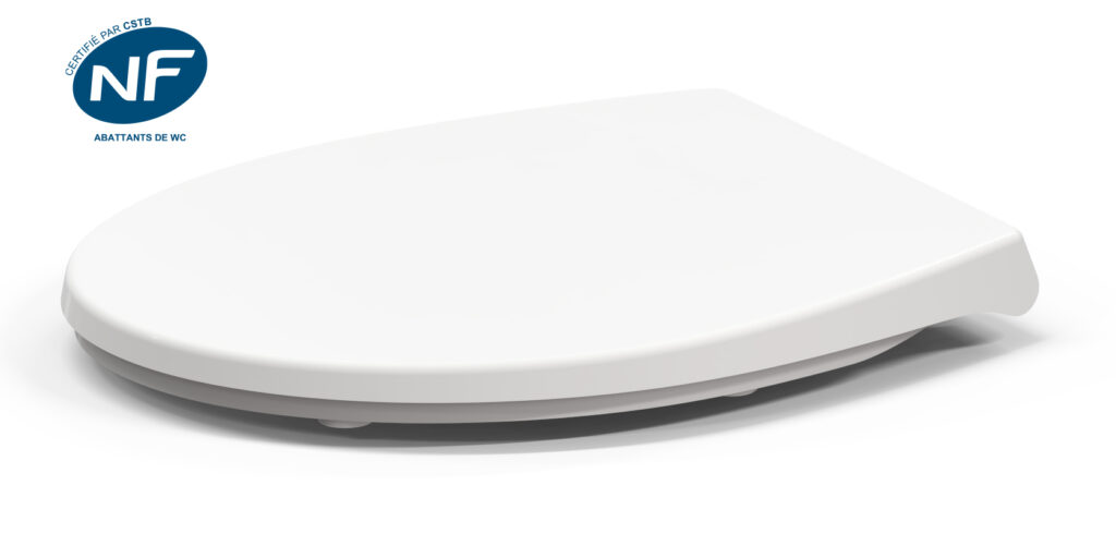 Tapa WC FLUVIA certificado con NF fabricado por COMSAN