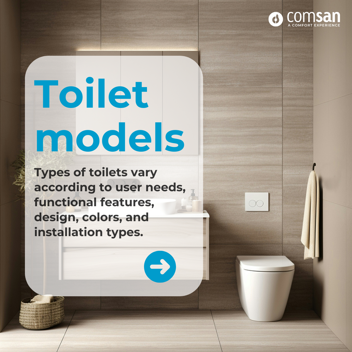 Types of toilets